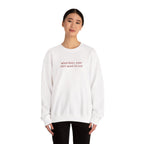 Custom Text Crewneck Sweatshirt — Say It Your Way