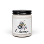Personalized Upload Image and/or Text Scented Soy Candle