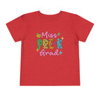 Miss Pre-K Grad — Personalized Name FRONT, Nailed It BACK Toddler T-Shirt