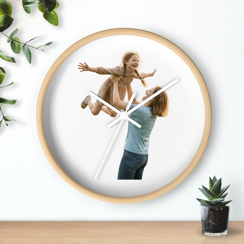 Wall Clock — Personalized Photo Family Clock