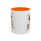 Coffee Mug — "My Alone Time Is for Everyone's Safety" Retro Woman Accent Mug