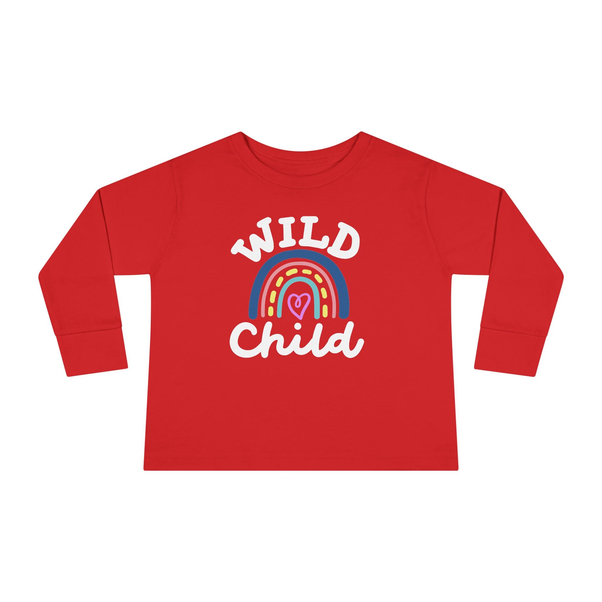 Wild Child — Toddler Long Sleeve Tee for Boys & Girls