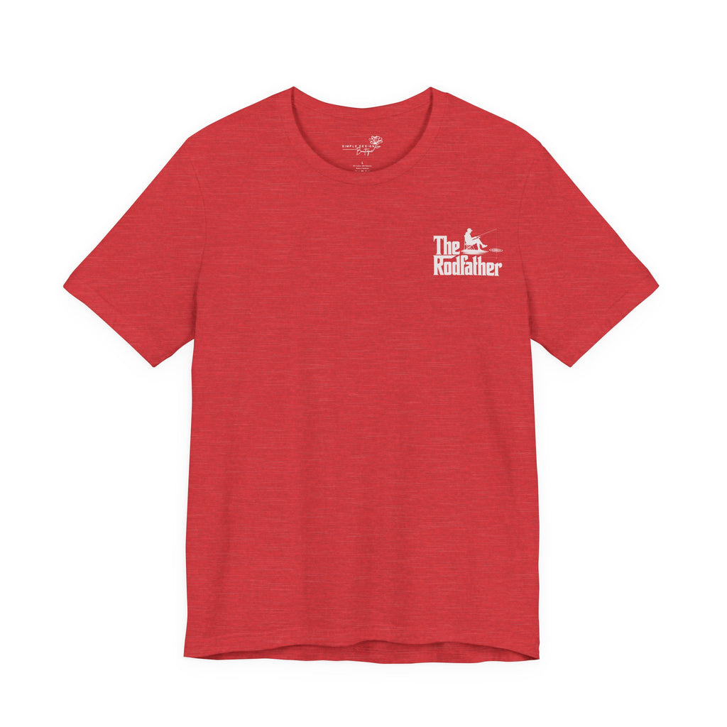 The Rodfather — Fishing Dad T-Shirt | Funny Father’s Day Gift