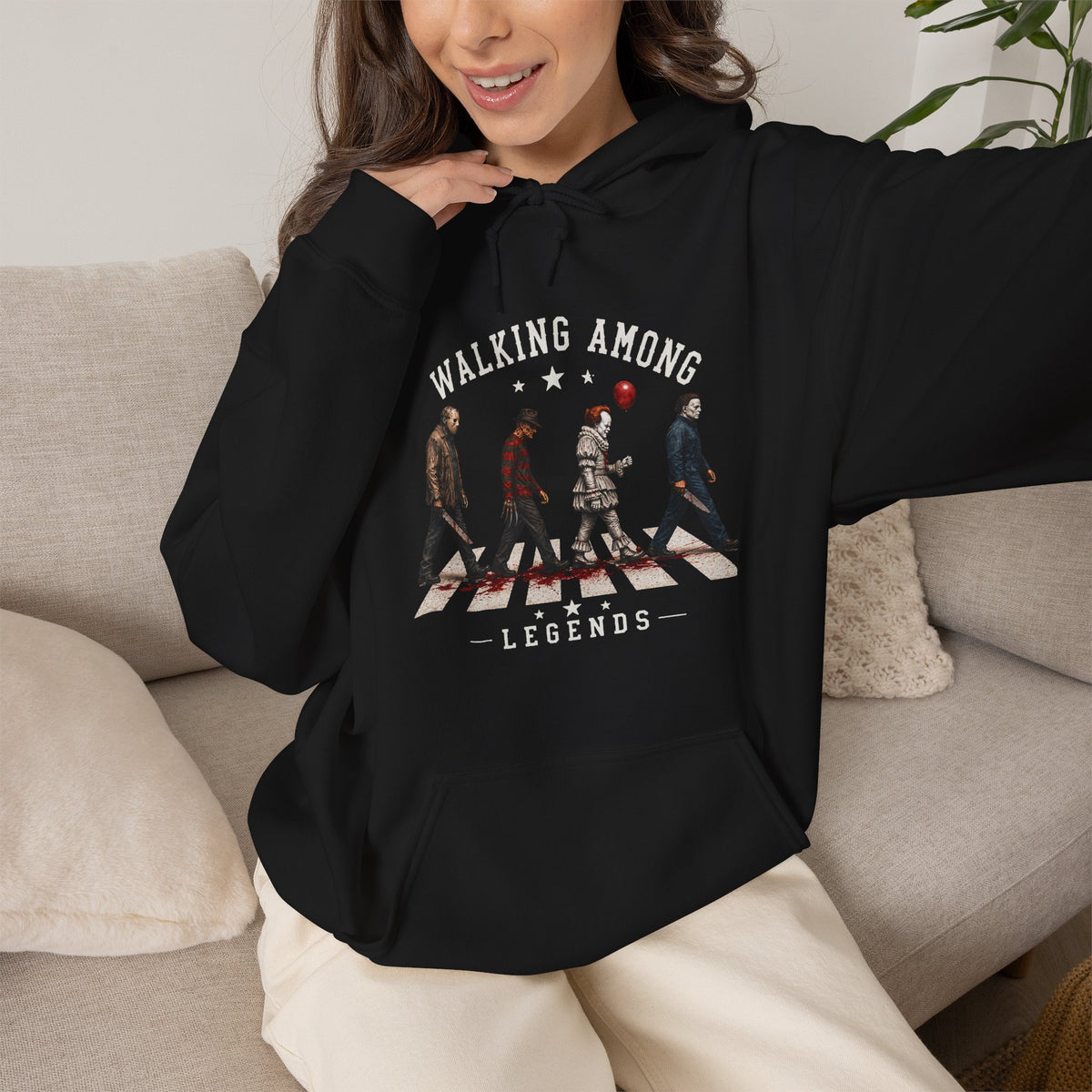 Walking Among Legends Hoodie — Pullover Sweatshirt