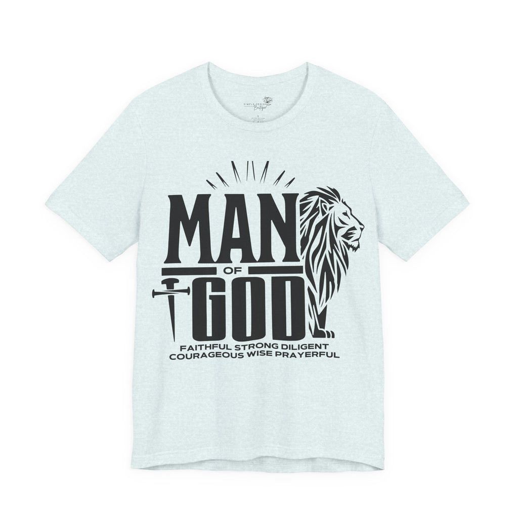 Man of God T-Shirt — Faith-Inspired Tee for Him