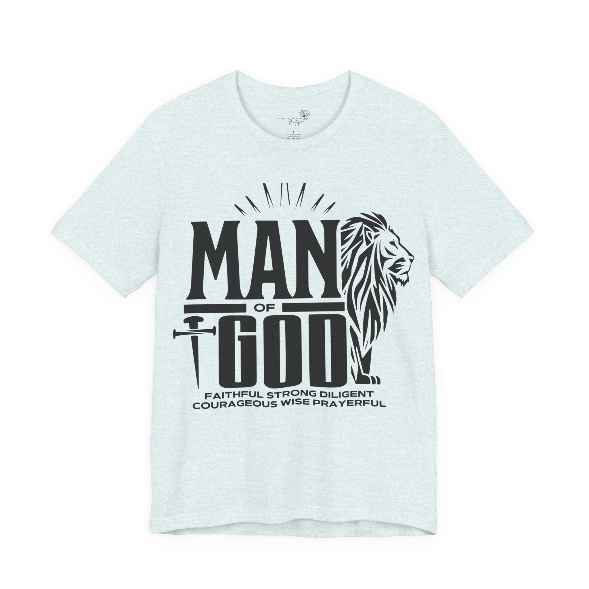 Man of God T-Shirt — Faith-Inspired Tee for Him