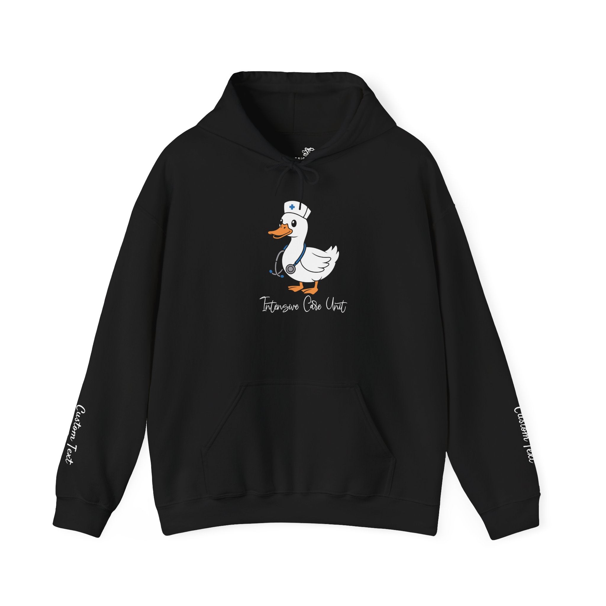 Intensive Care Unit — Customized Cartoon Duck Cozy Hoodie