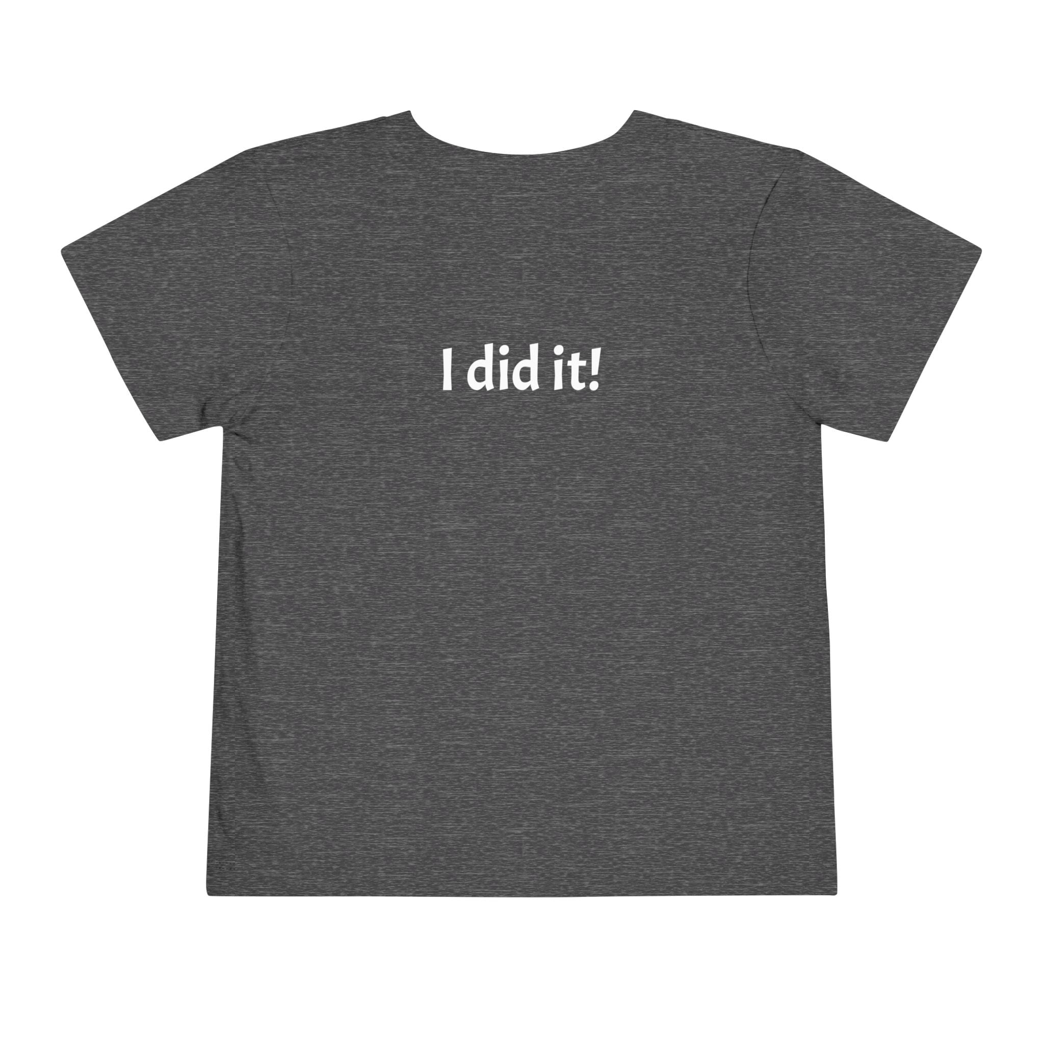 Little Miss Kindergarten Grad. FRONT & BACK — Toddler Graduation Tee