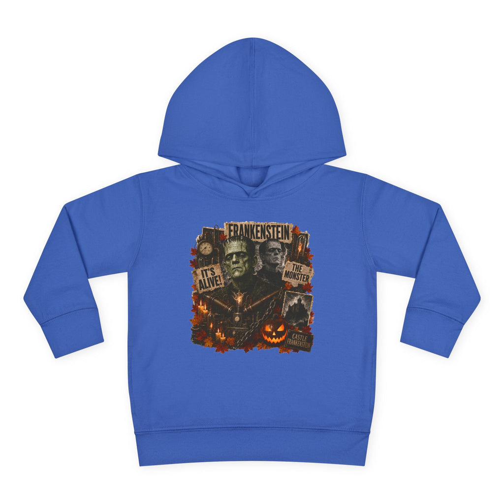 Frankenstein Toddler Hoodie - Cute Spooky Halloween Pullover