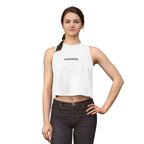 Women's Crop Tank — Custom Text