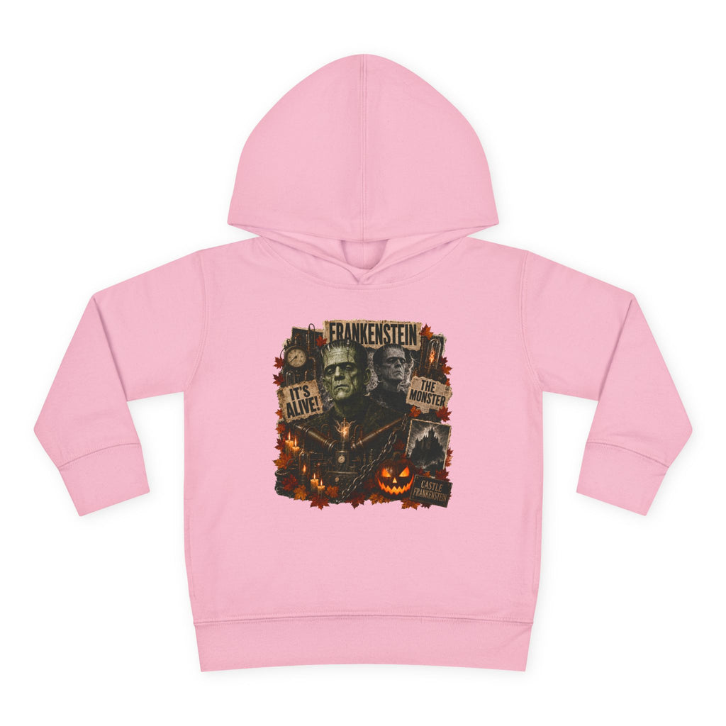 Frankenstein Toddler Hoodie - Cute Spooky Halloween Pullover