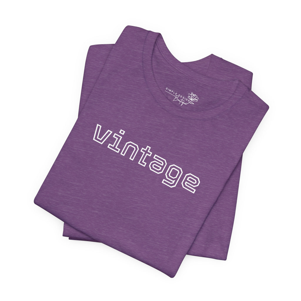 Vintage — Men's Classic Graphic Tee