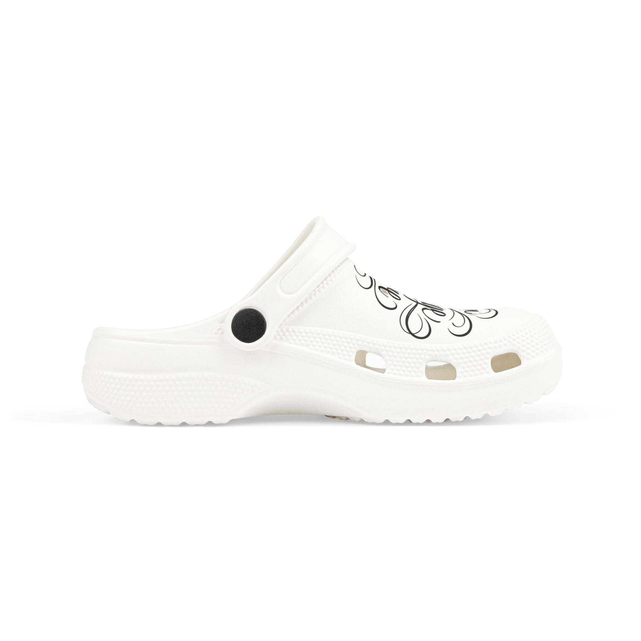 Kids Foam Clogs — Custom Script Graphic EVA Slip-Ons