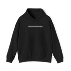 EMBROIDERED Custom Text (Dark Colors/Shades) Cozy Unisex Hoodies