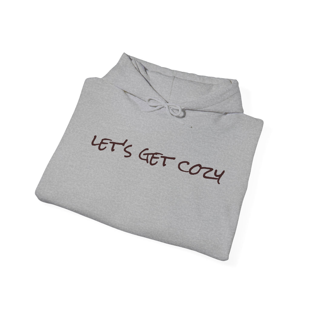Let's Get Cozy Graphic - Cozy Hoodie