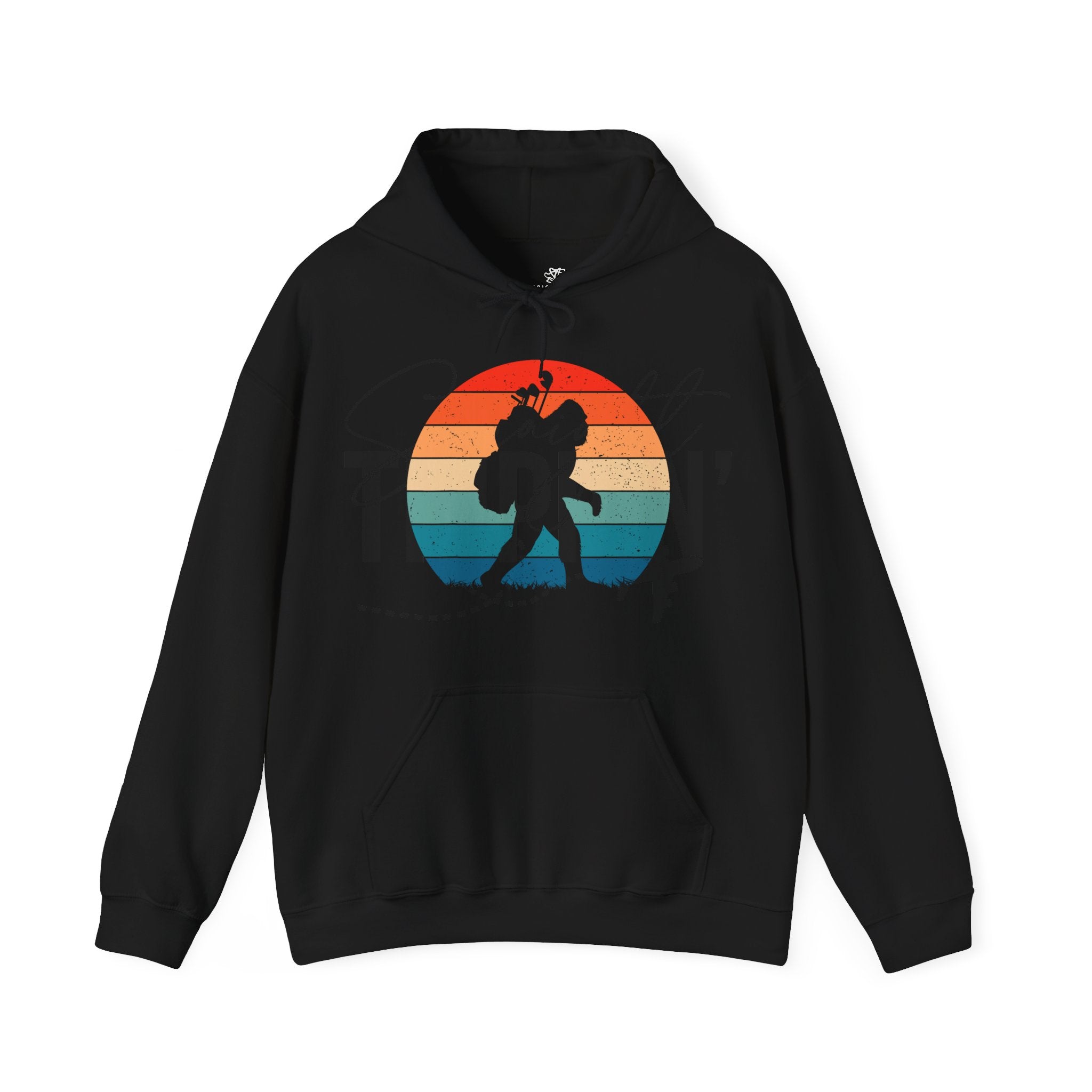 Funny Big Foot Golf Hoodie
