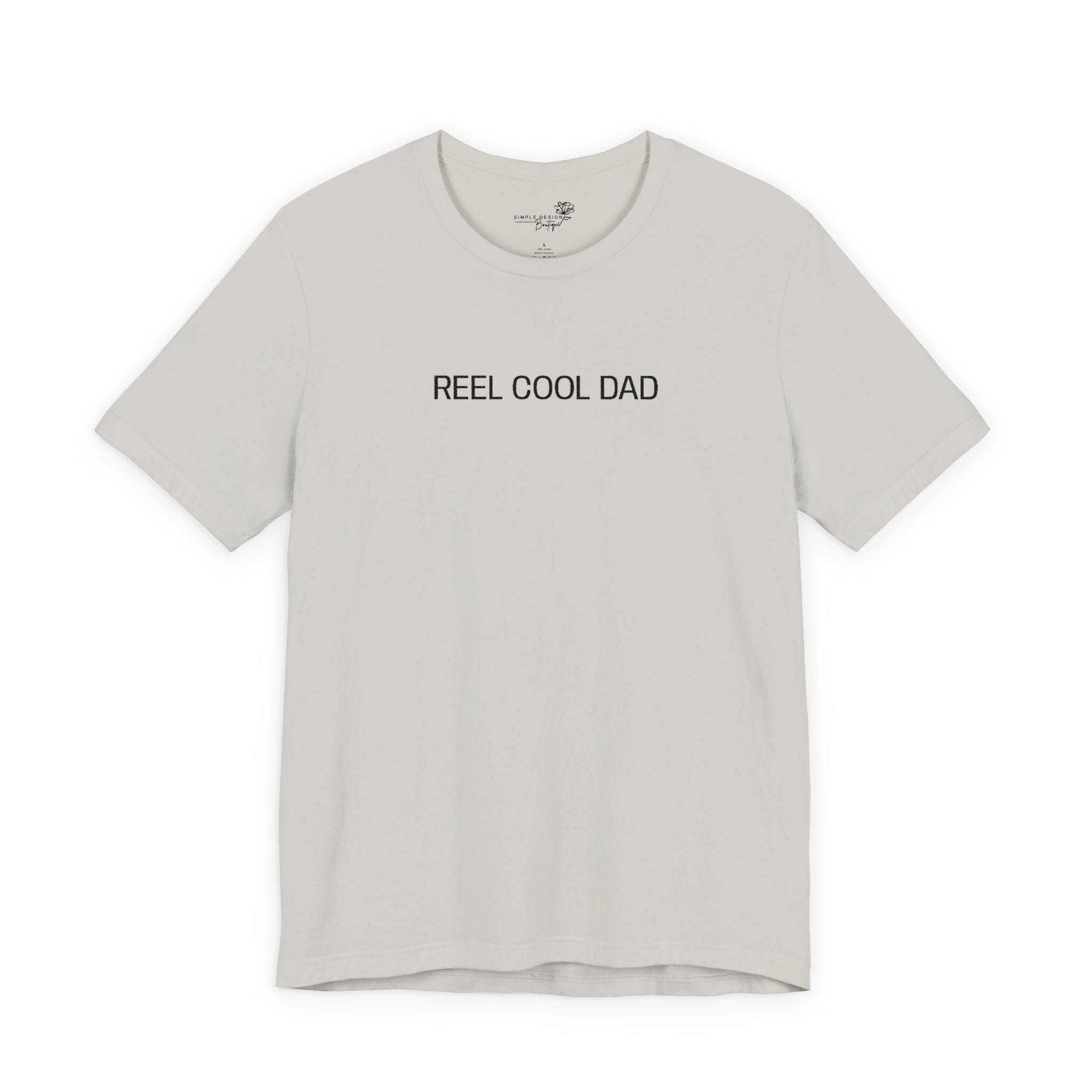 Reel Cool Dad — Embroidered T-Shirt