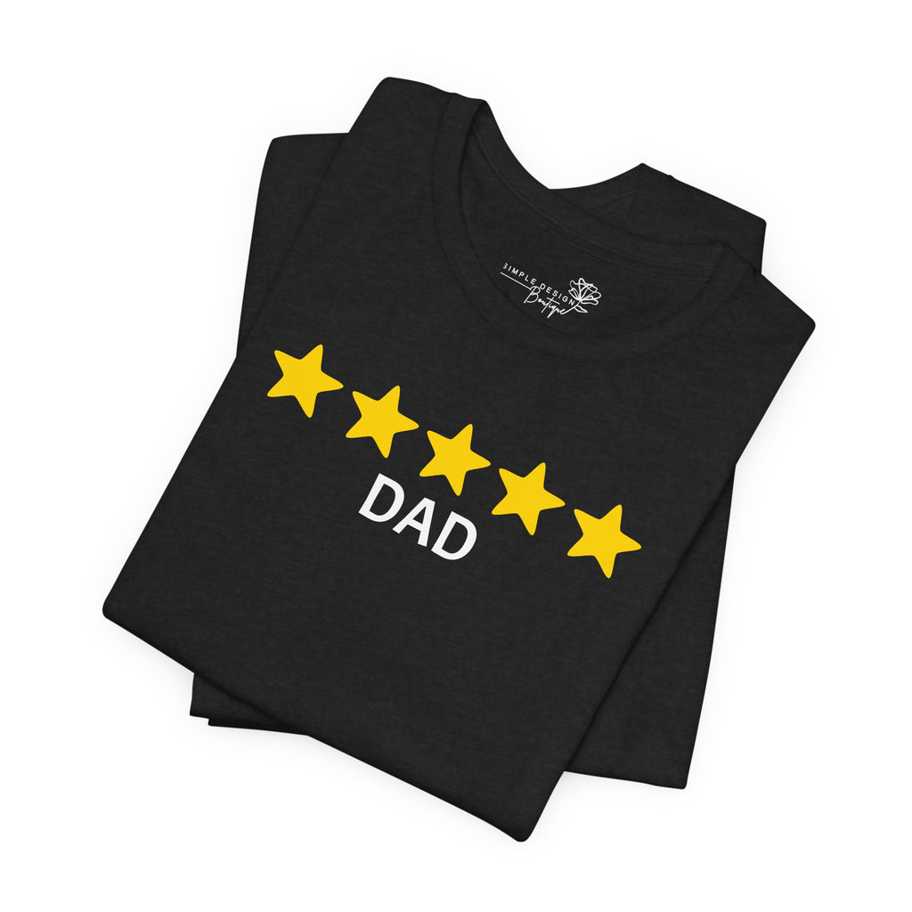 5 Star Dad — Would Recommend | Funny Father’s Day T-Shirt