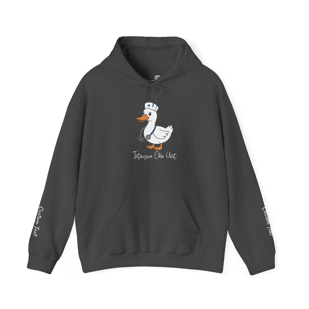 Intensive Care Unit — Customized Cartoon Duck Cozy Hoodie