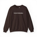 EMBROIDERED Custom Text (Dark Colors/Shades) Pullover Sweatshirts
