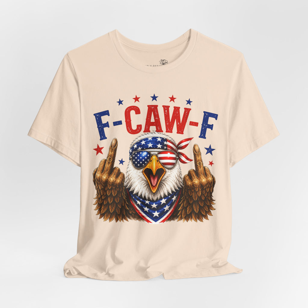 F-CAW-F Bald Eagle Patriotic T-Shirt
