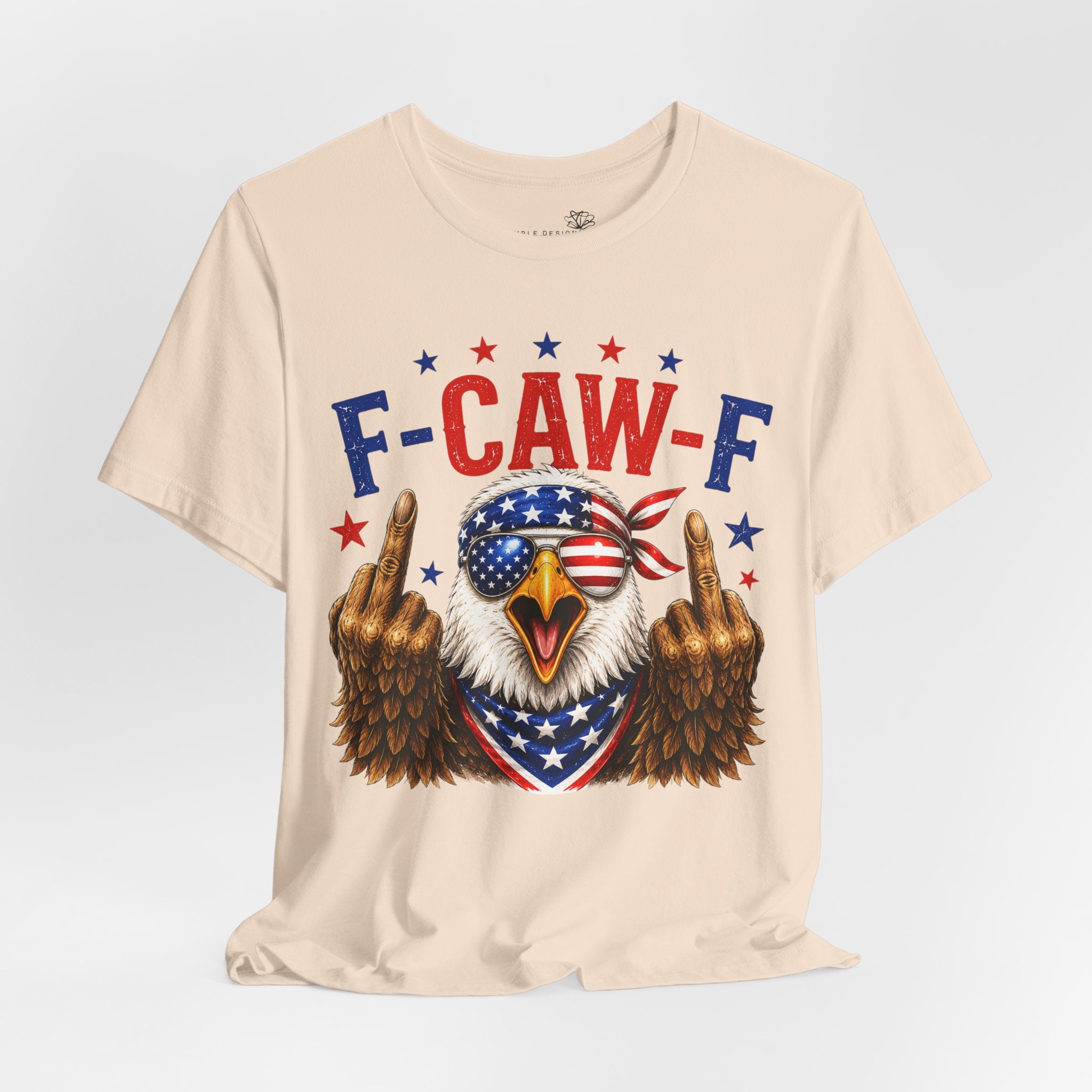 F-CAW-F Bald Eagle Patriotic T-Shirt