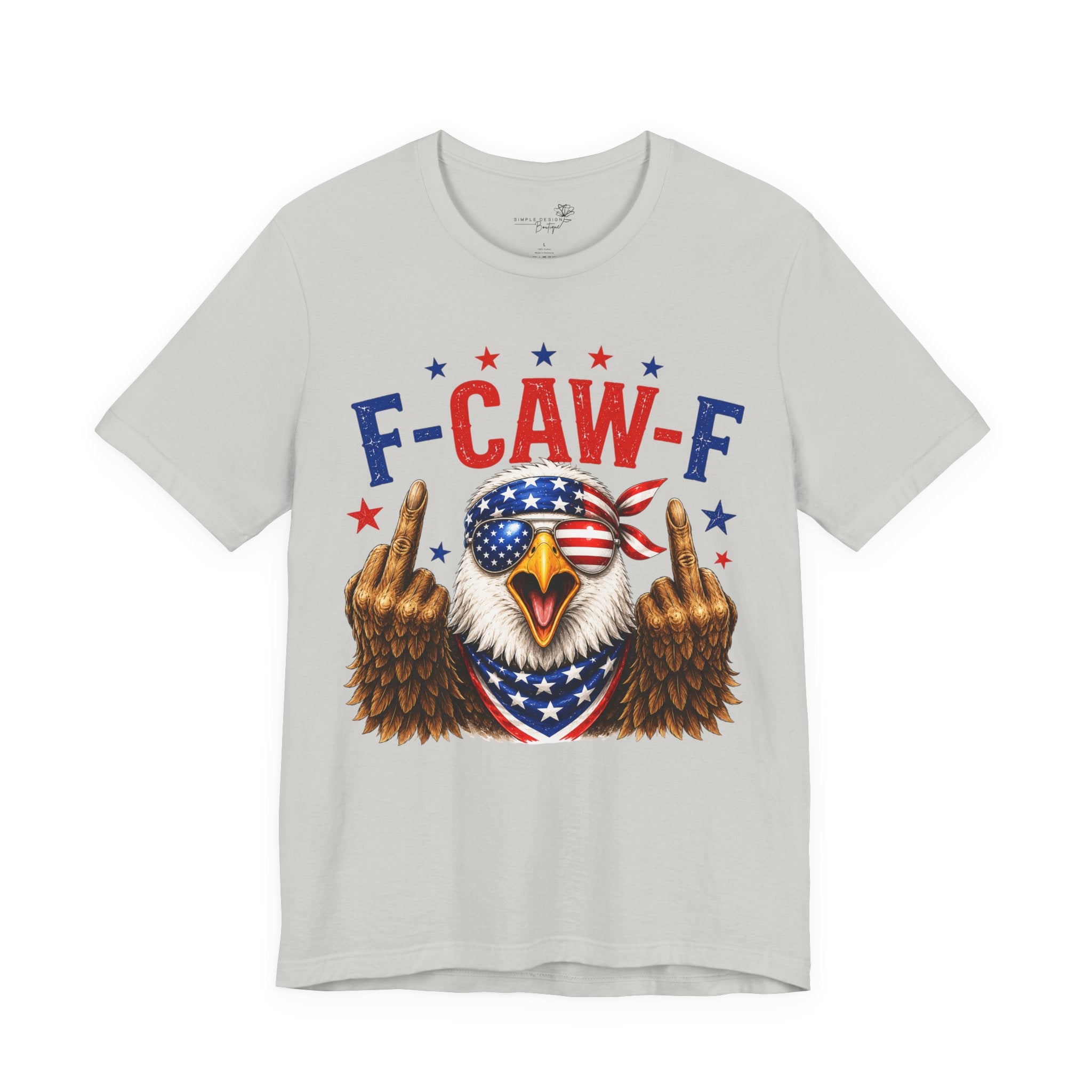 F-CAW-F Bald Eagle Patriotic T-Shirt