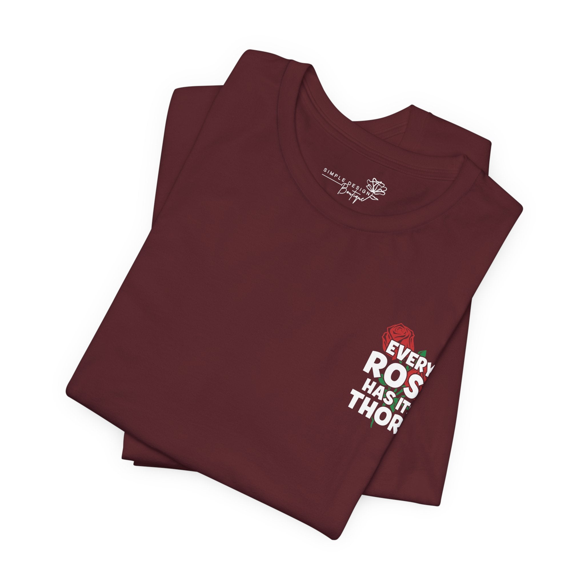 Every Rose Has Its Thorn — Women's Graphic T-Shirt