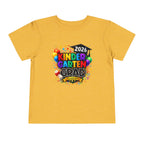 Kindergarten Graduate — Vivid Bright Design Toddler T-Shirt