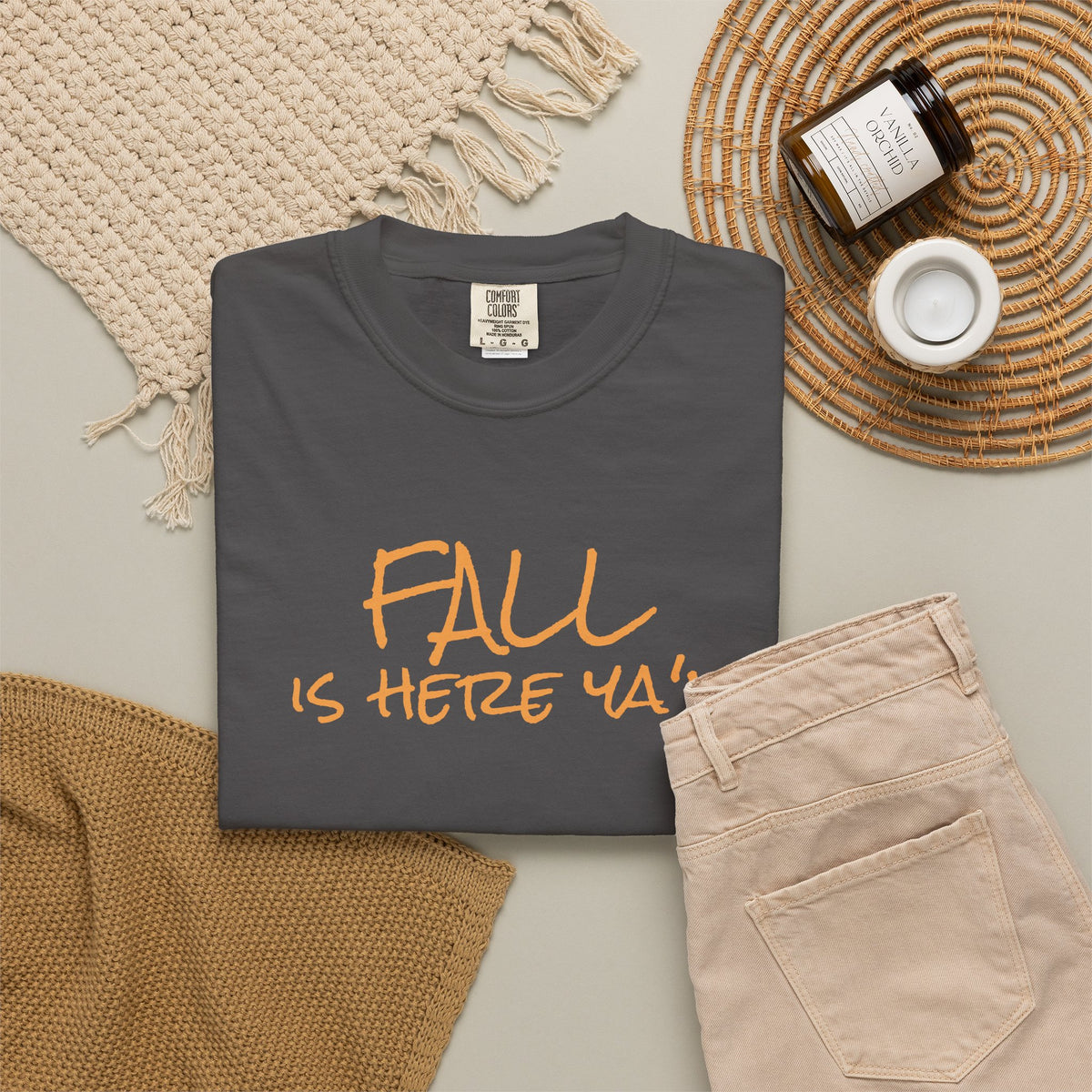 Fall Is Here Y'all Comfort Colors Unisex T-Shirt