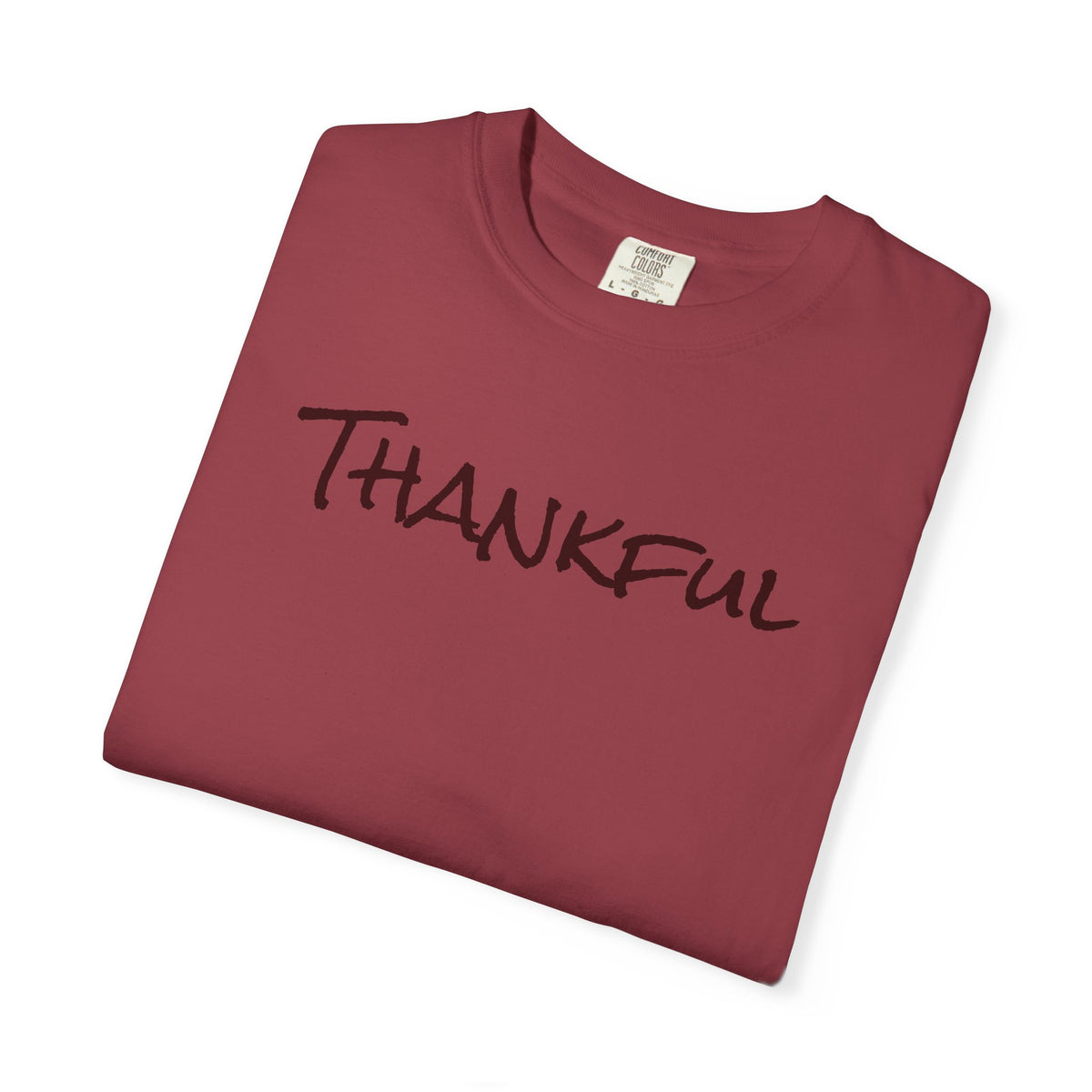 Thankful Unisex Comfort Colors T-Shirt – Gratitude Thanksgiving Tee