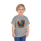Kindergarten Graduate — Vivid Bright Design Toddler T-Shirt