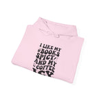 I Like My Books Spicy and My Coffee Icy — Cozy Women's Hoodie
