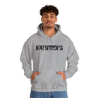 Hunting Camouflage Hoodie — 'HUNTING' Military Stencil Pullover