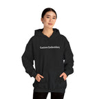 EMBROIDERED Custom Text (Dark Colors/Shades) Cozy Unisex Hoodies