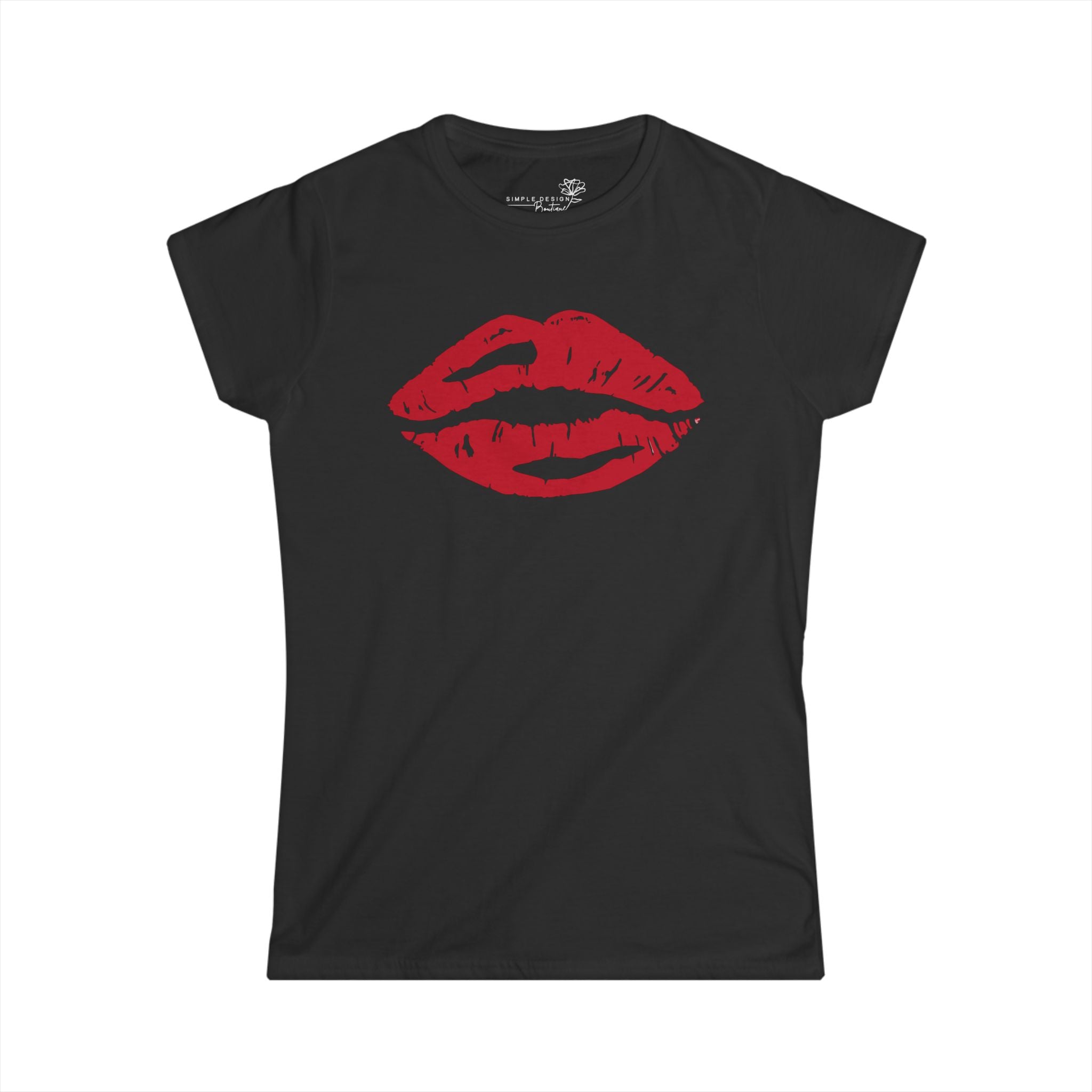 Bold Lips Graphic Tee — Women’s Statement T-Shirt | S–2XL