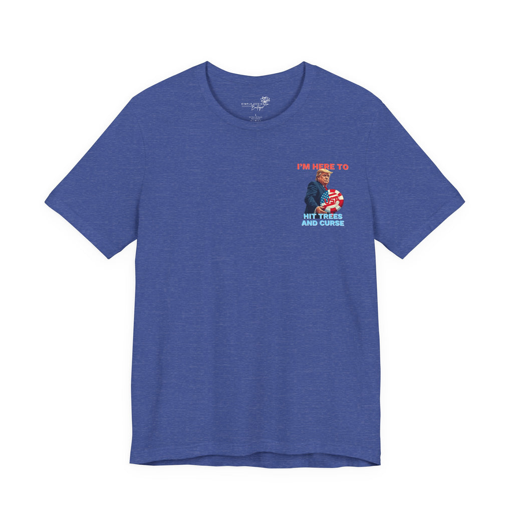Trump Golf T-Shirt — Funny Political Golf Tee