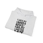 I Like My Books Spicy and My Coffee Icy — Cozy Women's Hoodie