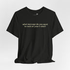 Custom Text T-Shirt — Personalized Unisex Tee
