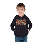 Toddler Hoodie - "BOO" Plaid Halloween Pullover