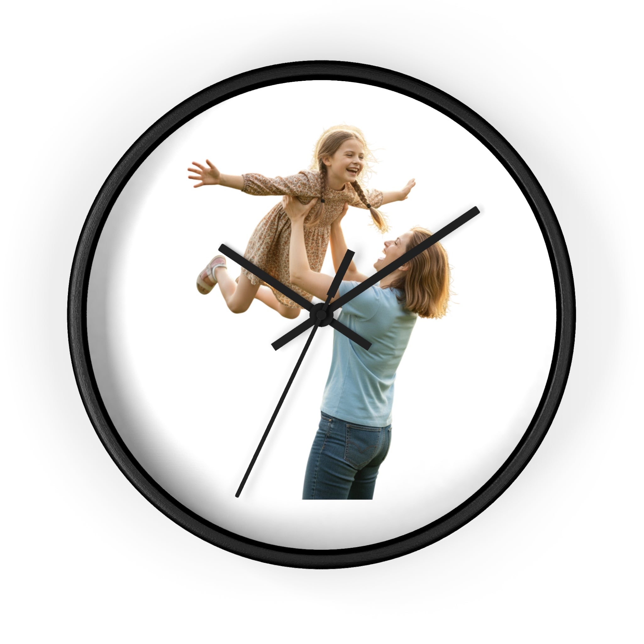 Wall Clock — Personalized Photo Family Clock