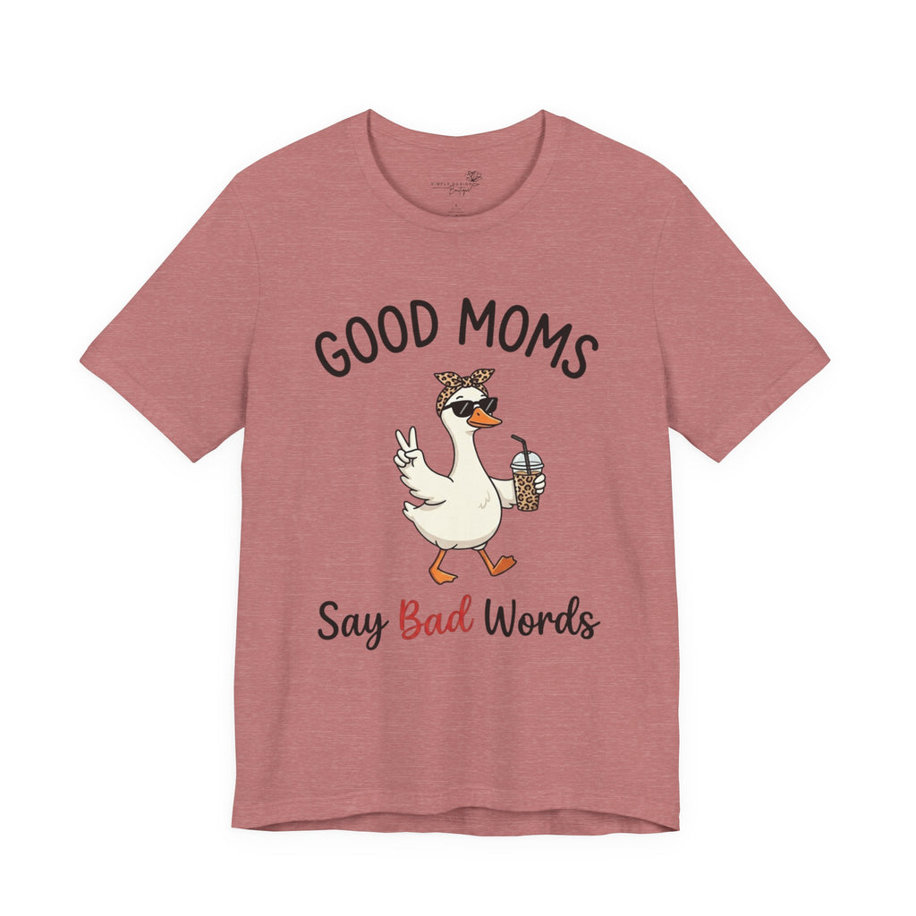 This Mom Says Bad Words — Women's Funny Mother's Day Graphic Tee