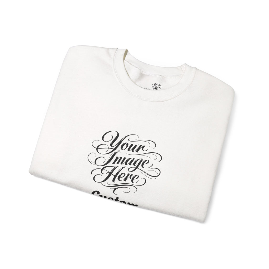 Custom Crewneck Sweatshirt — Custom Image & Optional Text