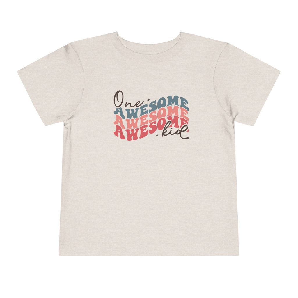 One Awesome Kid — Funny Toddler Graphic Tee