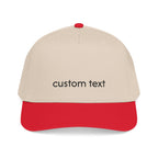 Custom Embroidered Mid-Profile Baseball Cap — Personalized Hat