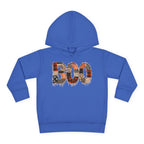 Toddler Hoodie - "BOO" Plaid Halloween Pullover