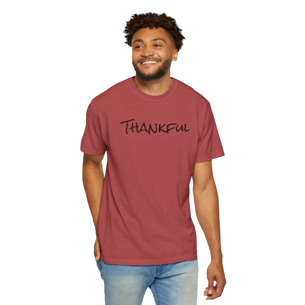 Thankful Unisex Comfort Colors T-Shirt – Gratitude Thanksgiving Tee