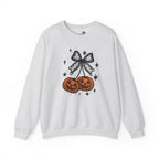 Halloween Jack-O'-Lantern 3D Bow Pumpkins Graphic - Pullover Sweatshirt