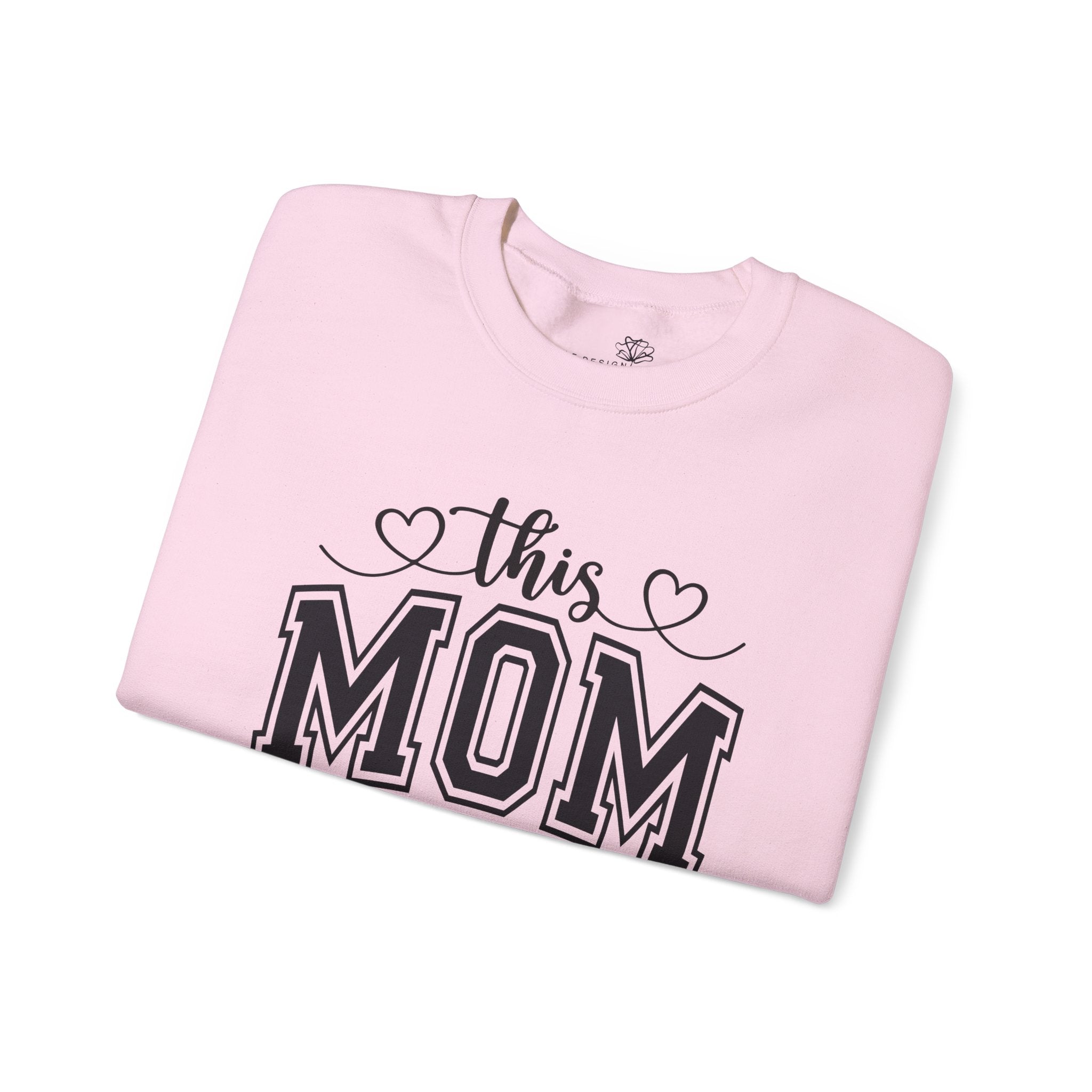 Mom Sweatshirt — Personalized Kids' Names on the Sleeve