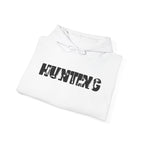 Hunting Camouflage Hoodie — 'HUNTING' Military Stencil Pullover